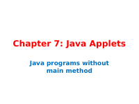 Chapter 7 Java Applets oop handout 2nd year IT.pptx